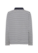 Bri 2 Striped Rugby Shirt - Navy Combi