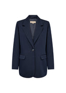 Beth 2 1 Button Blazer - Navy
