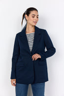 Beth 2 1 Button Blazer - Navy