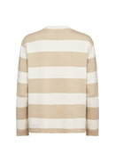 Barni 47 Stripe Jumper - Sand Combi