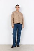 Fenya 78 Quilted Jacket - Camel