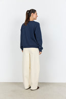 Angelin 6 Paris Sweatshirt - Navy Melange