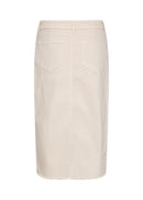 Erna 22 Midi Skirt - Cream