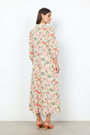Sammy 41 Print Maxi Dress - Dusty Clay Combi