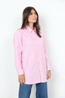 Dicle 2 Pinstripe Shirt - Pink Combi