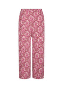 Dorte 3 Print Trousers - Pink Combi