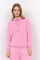 Banu125 High Neck Sweatshirt - Pink