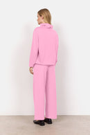 Banu125 High Neck Sweatshirt - Pink