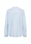 Dione 2 Pinstripe Shirt - Crystal Blue Combi