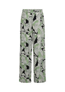 Dauphin 3 Drawstring Print Trousers - Misty Combi