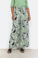 Dauphin 3 Drawstring Print Trousers - Misty Combi