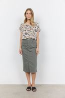 Erna 22 Midi Skirt - Misty