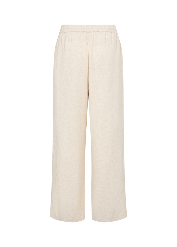 Alema 4 Drawstring Stripe Trousers - Sand