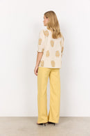 Pompeia1 Floral Print Blouse - Cream Combi