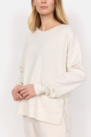 Banu164 RoundNeck Sweatshirt - Cream