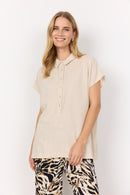 Ina 62 Linen Mix Shirt - Sand