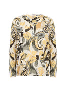 Felicity 502 Paisley Blouse - Sunkissed Combi