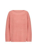 Remone 35 Ribbed Jumper - Peach Pink