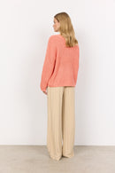 Remone 35 Ribbed Jumper - Peach Pink