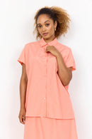 Netti 94 Plain Shirt - Peach Pink