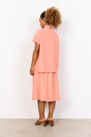 Netti 94 Plain Shirt - Peach Pink