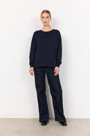 Banu164 RoundNeck Sweatshirt - Navy