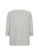 Pisa 2 3/4 Sleeve Stripe Tee - Misty Combi