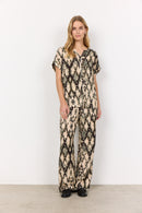 Pontida 1 Abstract Print Blouse - Misty Combi