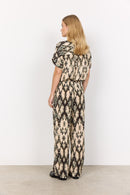 Pontida 2 Abstract Print Trouser - Misty Combi