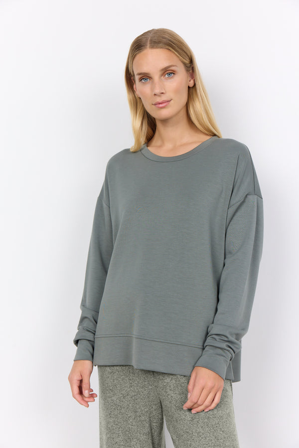 Banu164 RoundNeck Sweatshirt - Misty