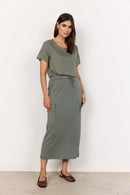 Banu 189 Side Pockets Skirt - Misty