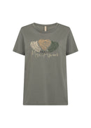 Derby 48 Front Print T-Shirt - Misty