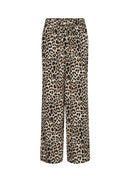Pietta 3 Leopard Prt Trouser - Sand