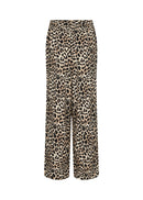 Pietta 3 Leopard Prt Trouser - Sand