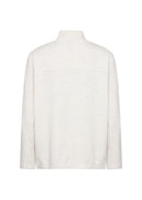 Pierre 2 Full Zip Sweatshirt - Cream Melange