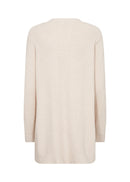 Kanita 13 Open Cardigan - Cream Melange