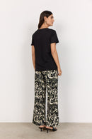 Derby 48 Front Print T-Shirt - Black