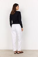 Akila 10 Crop Trouser - White