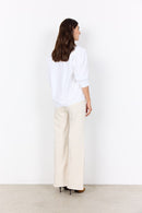 Netti 119 Puff Sleeve Shirt - White