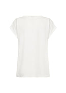 Babette 72 V Neck T-Shirt - Off White