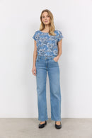 Kimberly 24 Straight Jean - Light Blue Denim