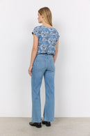 Kimberly 24 Straight Jean - Light Blue Denim
