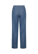 Caisho 2 Stripe Denim Trouser - Moonlight Blue Denim