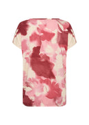 Marica 350 Floral Print Tee - Rapture Rose Combi