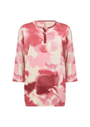 Marica 351 Floral Blouse - Rapture Rose Combi
