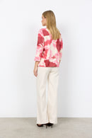 Marica 351 Floral Blouse - Rapture Rose Combi