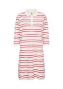 Barni 55 Striped Dress - Rapture Rose Combi