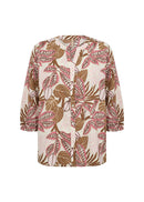Cam 2 Botanical Print Shirt - Rapture Rose Combi