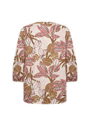 Cam 2 Botanical Print Shirt - Rapture Rose Combi