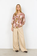 Cam 2 Botanical Print Shirt - Rapture Rose Combi